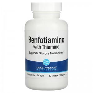 Lake Avenue Nutrition, Benfotiamine with Thiamine 苯磷硫胺（含硫胺）250 毫克 120顆裝